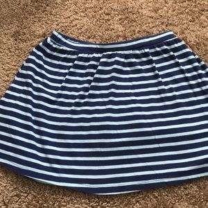 Girls Striped Skort